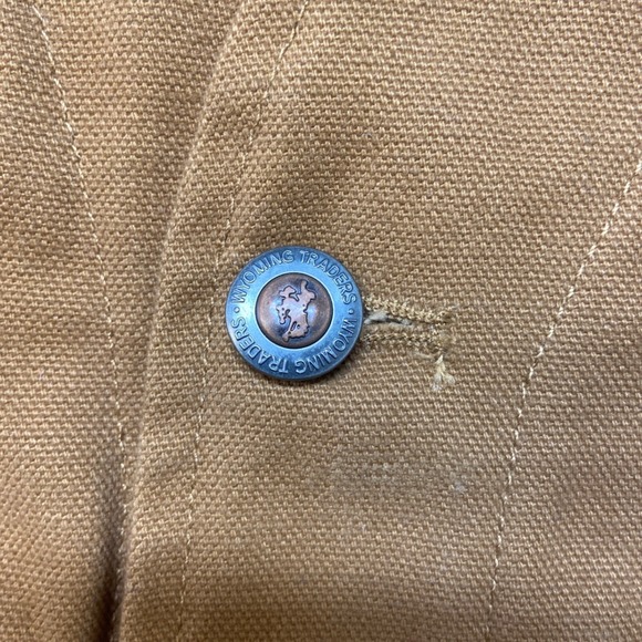 Wyoming Traders Mens XL Brown Canvas Concealed Carry Holster Vest Bronco NWOT - Picture 5 of 13